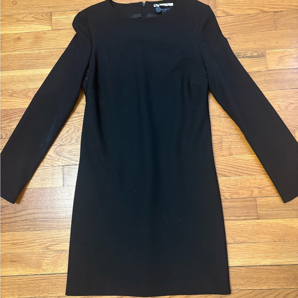 Burberry Black Long Sleeve Dress